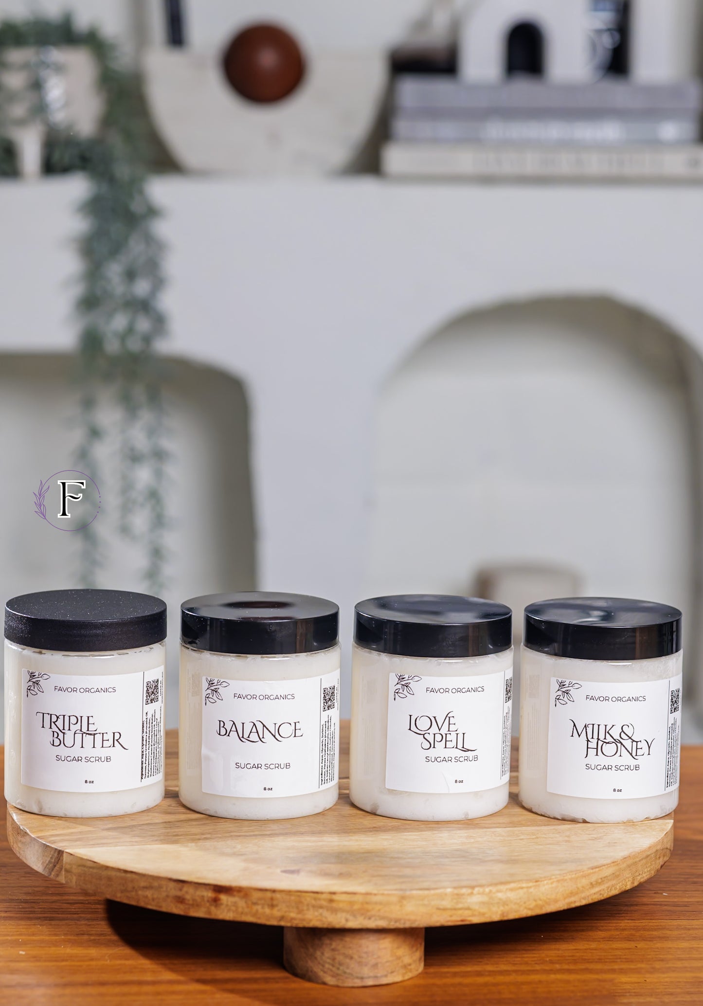 Whipped Sugar Scrubs